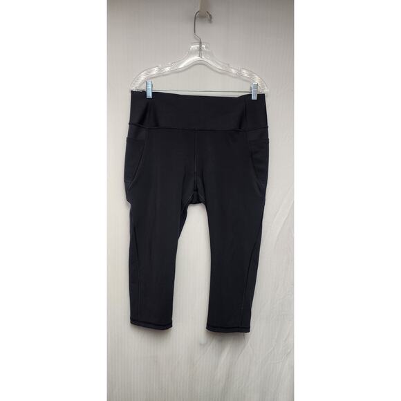 Gap Activewear Sculpt Compression Workout Pants/ Top Black Size XL - Picture 15 of 16